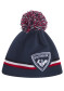 náhľad Pánská čepice Rossignol Rooster Pompon X3 Blue/Red