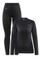 náhľad Dámské termoprádlo Craft 1909706-999000 Core Dry Baselayer Set W