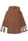 náhľad High Society Eden faux fur jacket 8000 camel/white