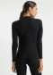 náhľad UYN W Fusyon Biotech UW Shirt Long_Sl Black