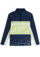 náhľad Spyder-Boys WEB 1/2 ZIP-TRUE NAVY