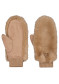 náhľad Barts Fur Mitts Light Brown