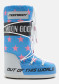náhľad Dámské boty Moon Boot Icon Retrobiker 002 Pink Stars