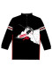 náhľad Dětský svetr Newland N1 2004/108 1/2 Zip Black/White