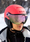 náhľad Lyžiarska prilba Kask SHE00061-VISOR PIUMA R SHADOW