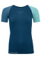 náhľad Dámské triko Ortovox 120 Competition Light Short Sleeve W Petrol Blue