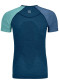 náhľad Dámské triko Ortovox 120 Competition Light Short Sleeve W Petrol Blue