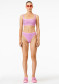 náhľad Goldbergh Crystal Bikini Top Miami Pink
