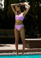 náhľad Goldbergh Crystal Bikini Top Miami Pink