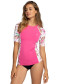 náhľad Roxy Erjwr03741-Wbk8 Ss Lycra Printe Sfsh Wbk8