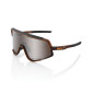 náhľad Slnečné okuliare 100% GLENDALE – Matte Translucent Brown Fade / HiPER Silver Mirror Lens