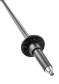 náhľad Leki Spin, black-silvergray-white, 100 - 130 cm
