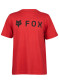 náhľad Fox Yth Absolute Ss Tee Flame Red