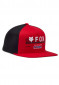 náhľad Fox Yth X Honda Snapback Hat Flame Red
