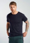 náhľad Pánské triko Devold Breeze Merino 150 T-Shirt Man Ink