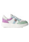 náhľad Nis 2429383B/1 Sneaker Pelle Nubuck Milky-White-Mint