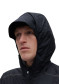 náhľad Pánska bežecká bunda On Running Weather Jacket Black/Shadow