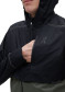 náhľad Pánska bežecká bunda On Running Weather Jacket Black/Shadow
