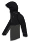 náhľad Pánska bežecká bunda On Running Weather Jacket Black/Shadow