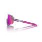 náhľad 100% SLENDALE - Polished Translucent Grey - Purple Multilayer Mirror Lens