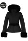 náhľad Goldbergh Giselle Faux Border Ski Jacket Black