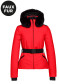 náhľad Dámska bunda Goldbergh Hida Faux Border Ski Jacket Flame