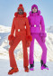 náhľad Goldbergh Angele Faux Border Ski Suit Orange