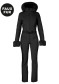 náhľad Goldbergh Angele Faux Border Ski Suit Black