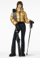 náhľad Goldbergh Snowball Ski Suit Gold