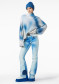náhľad Dámske nohavice Goldbergh Blanchi Ski Pants Denim Print