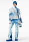náhľad Dámske nohavice Goldbergh Blanchi Ski Pants Denim Print