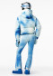 náhľad Dámske nohavice Goldbergh Blanchi Ski Pants Denim Print