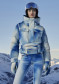 náhľad Dámske nohavice Goldbergh Blanchi Ski Pants Denim Print