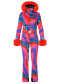 náhľad Goldbergh La Fete Faux Border Ski Suit Absinthe Rainbow