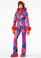 náhľad Goldbergh La Fete Faux Border Ski Suit Absinthe Rainbow