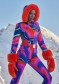 náhľad Goldbergh La Fete Faux Border Ski Suit Absinthe Rainbow