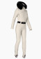 náhľad Goldbergh Glisser Faux Border Ski Suit Champagne