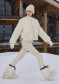náhľad Dámska bunda Goldbergh Justine Jacket Meringue