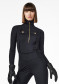 náhľad Dámsky rolák Goldbergh Loraine Ski Pully Black