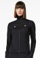 náhľad Goldbergh Renée Full Zip Cardigan Black