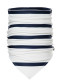 náhľad Goldbergh Fluide Neckwarmer Breton Stripe Cream/Blue