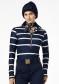 náhľad Goldbergh Maxime Ski Pully Breton Stripe Blue/Cream