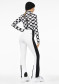 náhľad Goldbergh Chérie Ski Pully White/Black