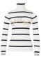 náhľad Goldbergh Mimi Long Sleeve Knit Sweater Breton Stripe Cream/Blue