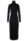 náhľad Goldbergh Mireille Long Sleeve Knit Dress Black