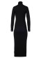 náhľad Goldbergh Mireille Long Sleeve Knit Dress Black