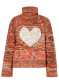 náhľad Goldbergh Aimee Long Sleeve Knit Sweater Army/Orange