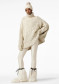 náhľad Goldbergh Twist Oversize Knit Sweater Champagne