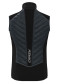 náhľad Pánská vesta Crazy Vest Flame Man Black
