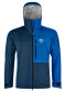 náhľad Pánská bunda Ortovox 3L Ortler Jacket Men’s Deep Ocean